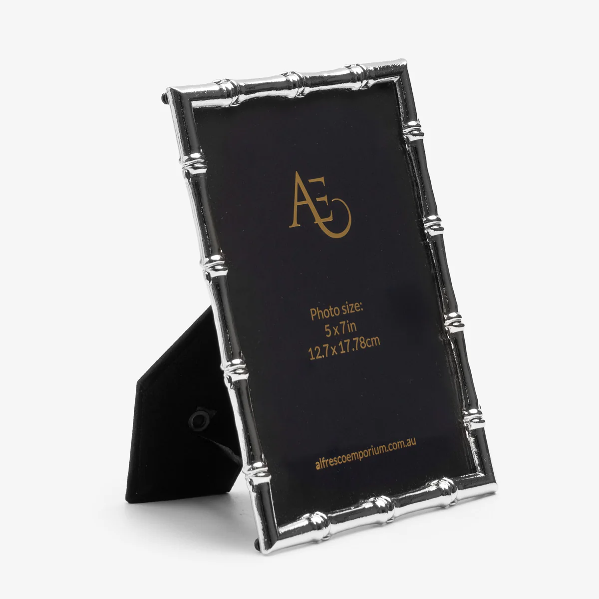 Luxury Bamboo Photo Frame (Silver) - Image 3