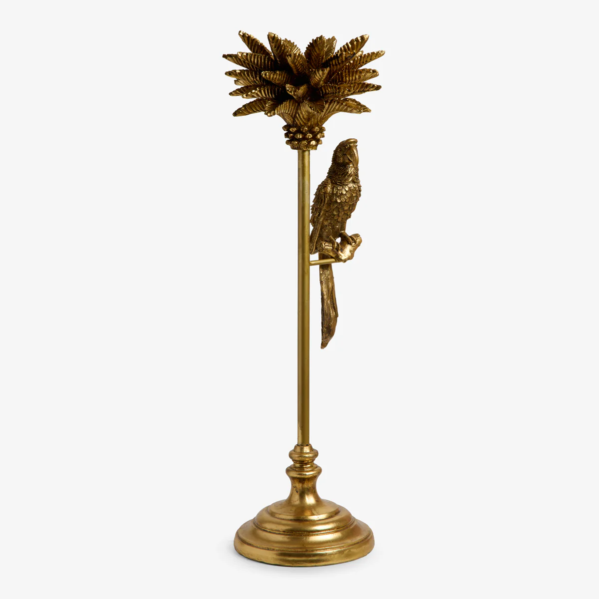 Majestic Parrot Candle Holder (Gold) - Image 4
