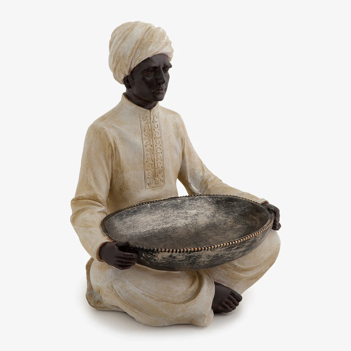 Man Holding Bowl