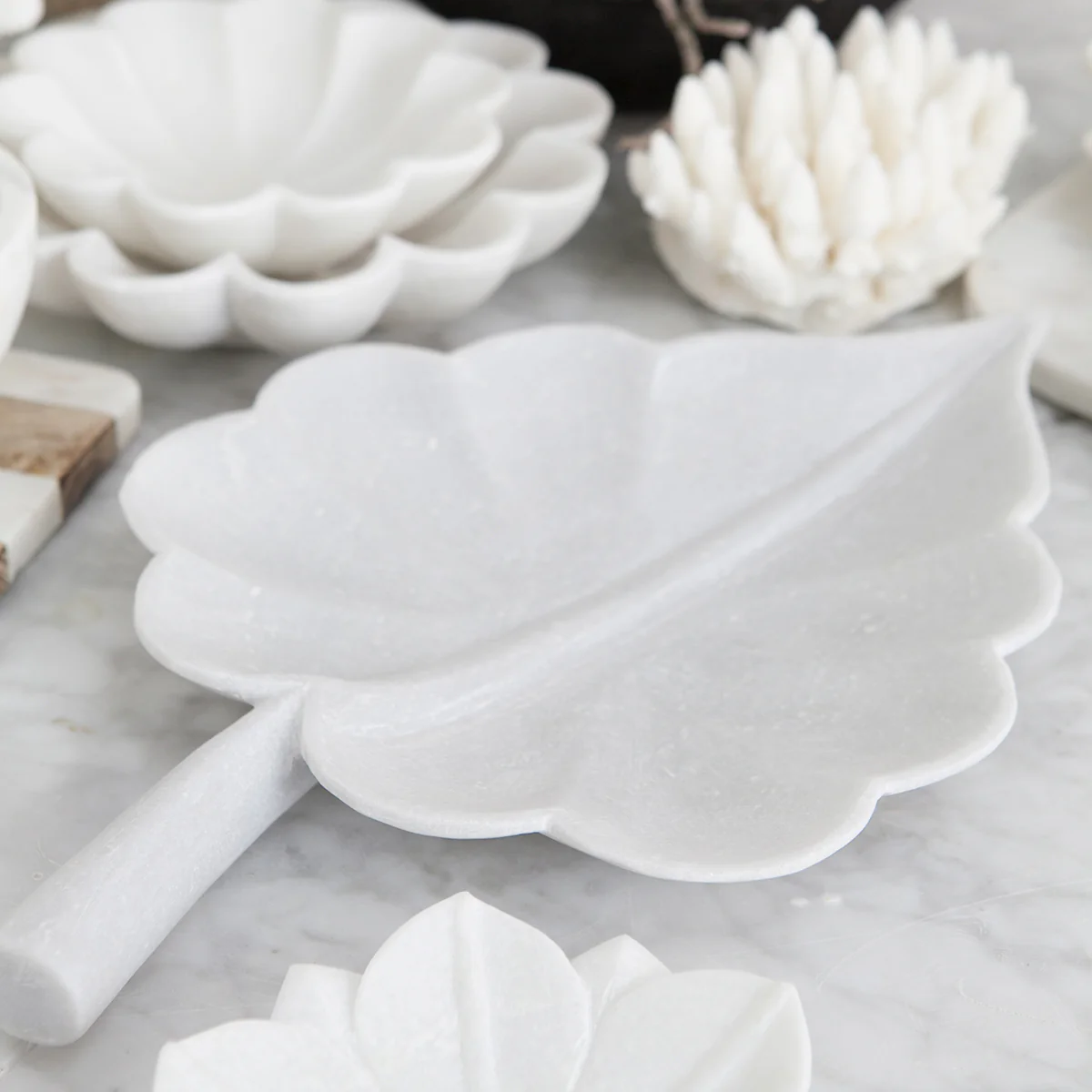 Marble Leaf Bowl - Image 2