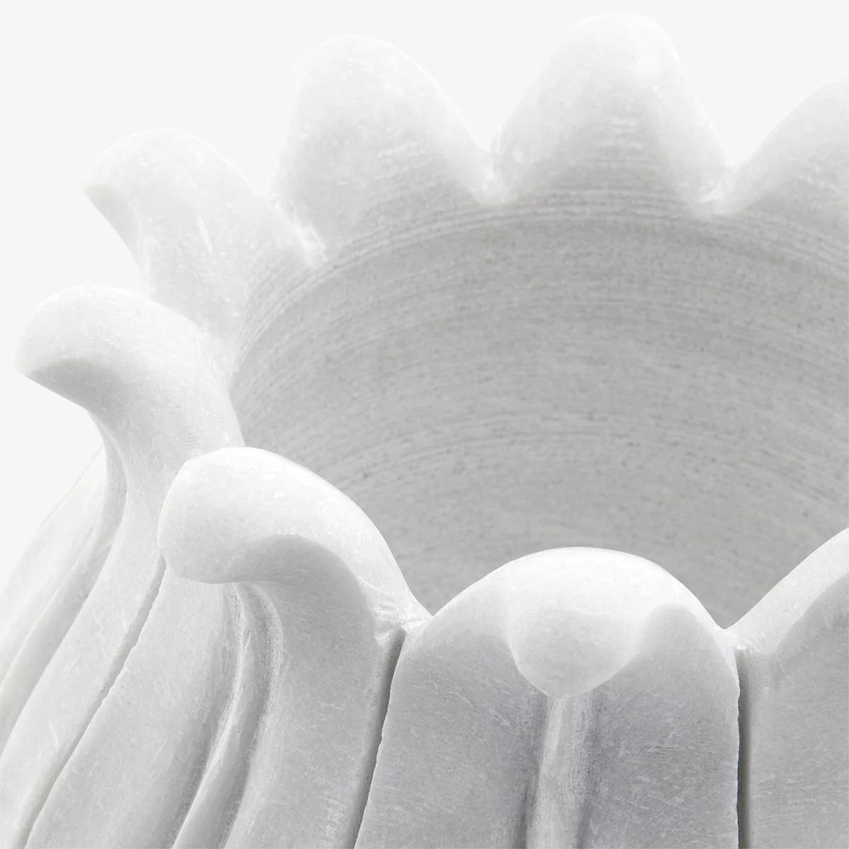 Marble Lotus Vases - Image 7