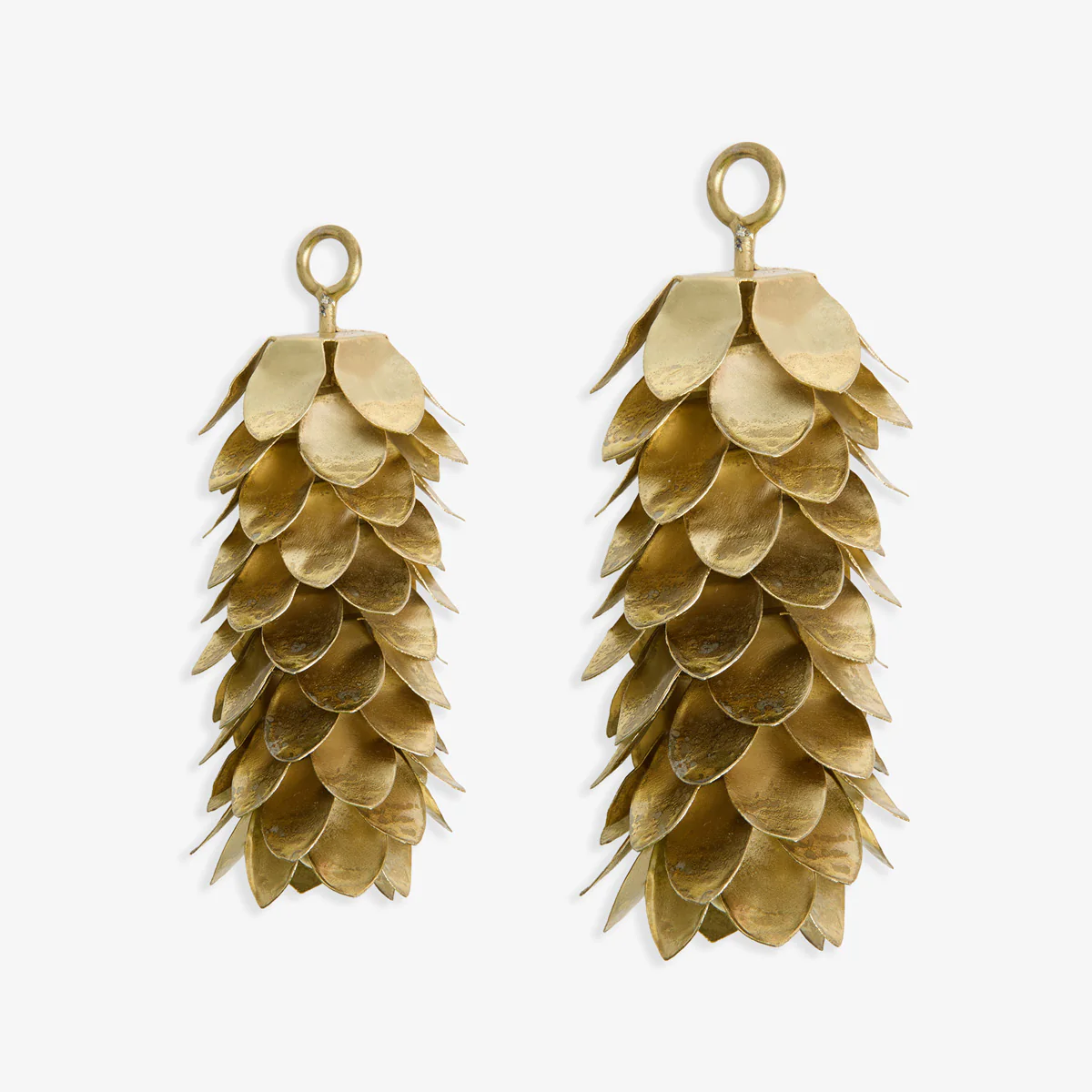 Metal Pine Cones (Gold)