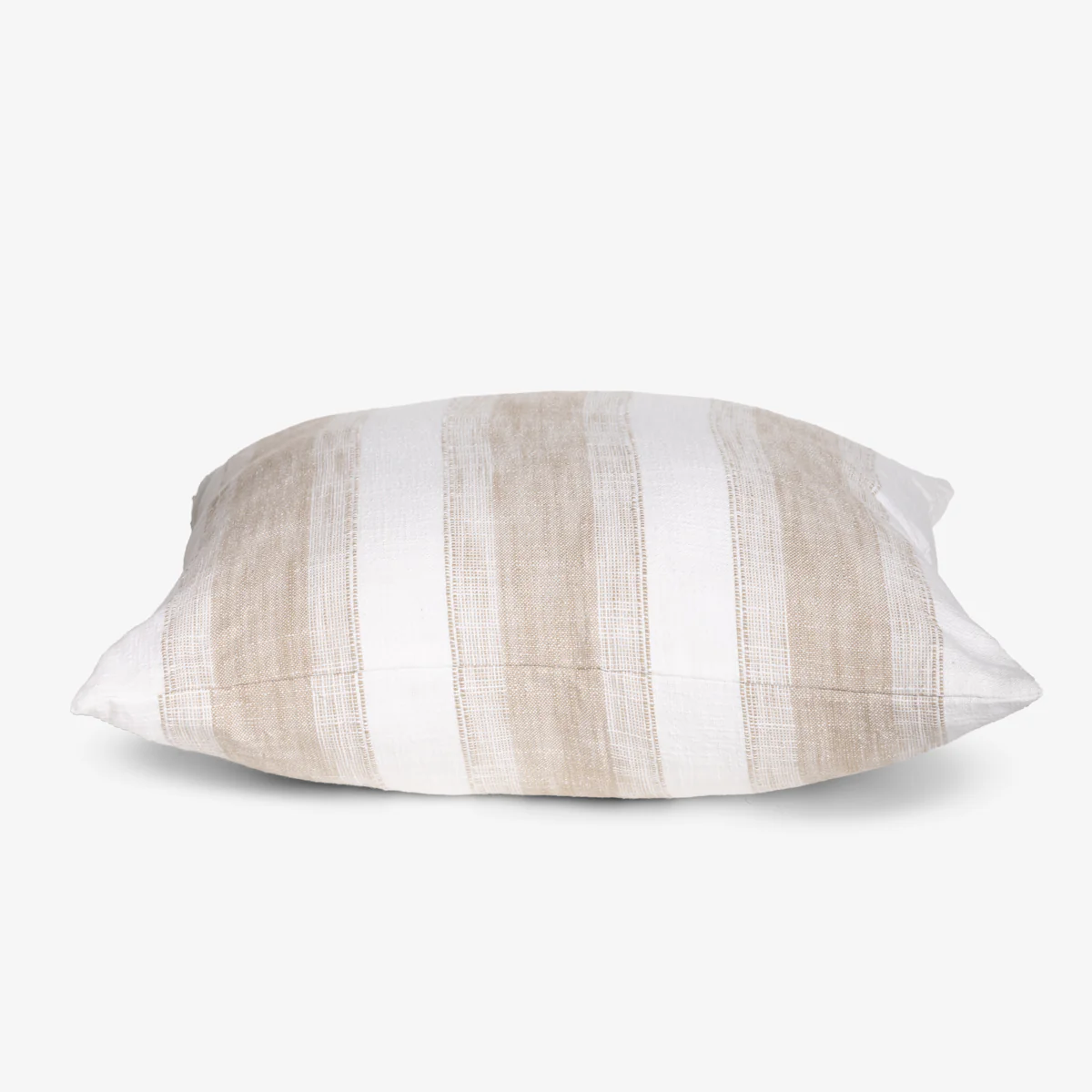 Mica Broad Stripe Cushion Cover (Beige) - Image 5