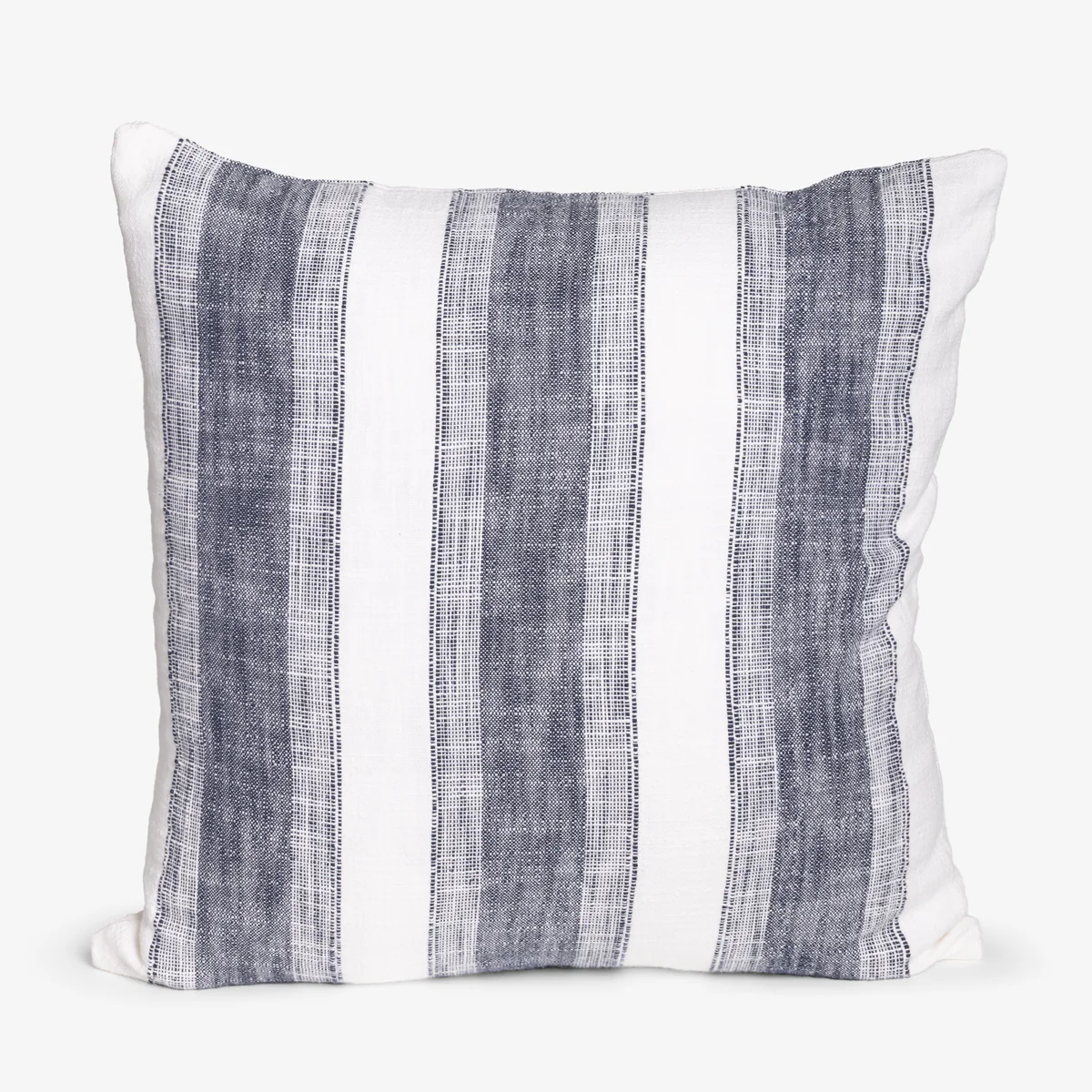 Mica Broad Stripe Cushion Cover (Navy)