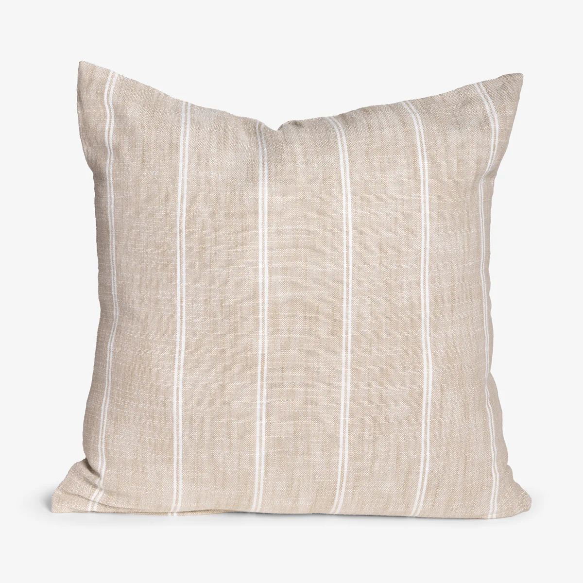 Mica Pinstripe Cushion Cover (Beige)