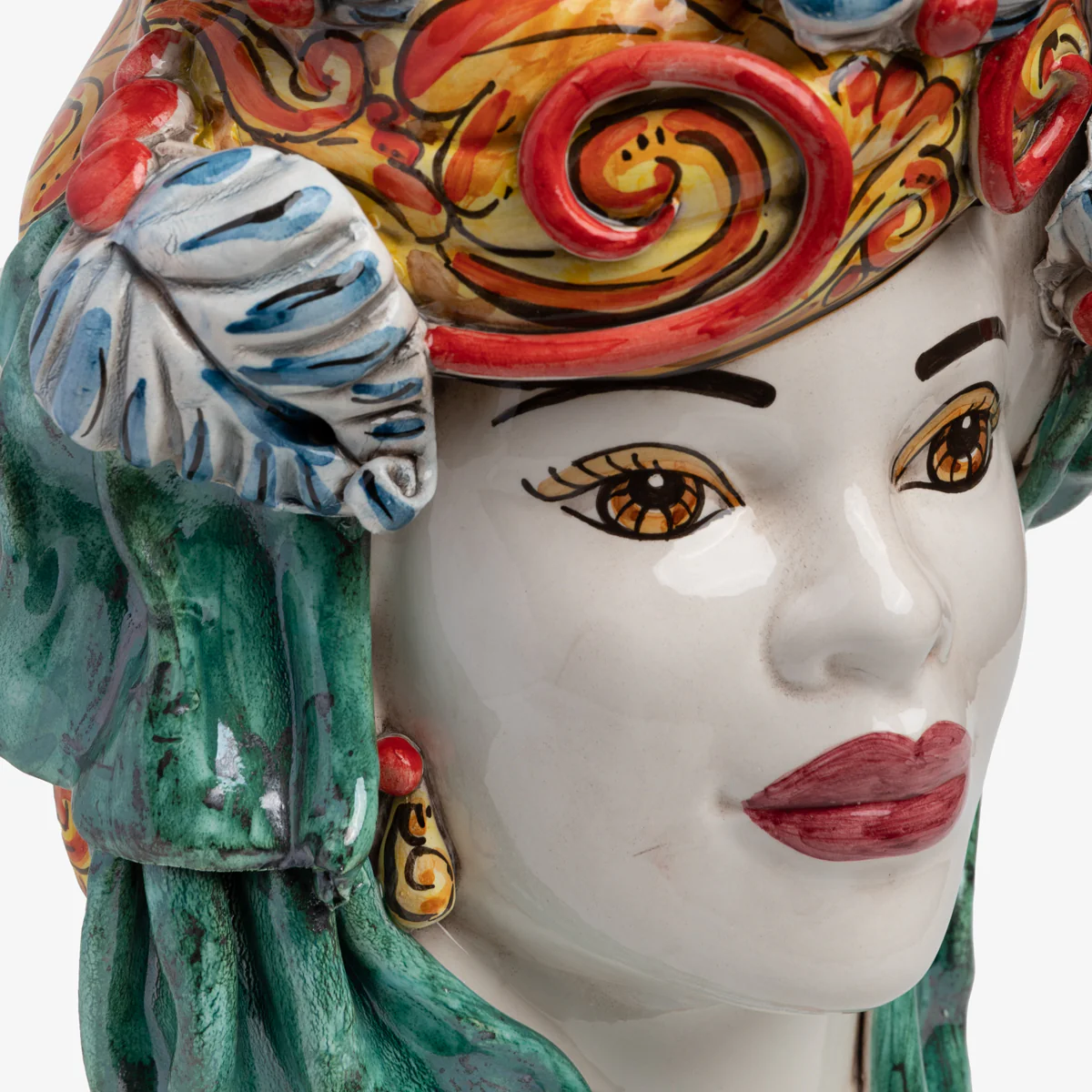 Moro Head Sicilian Lady (34cm) - Image 6