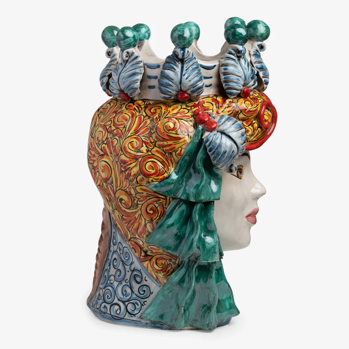 Moro Head Sicilian Lady (60cm) - Image 3