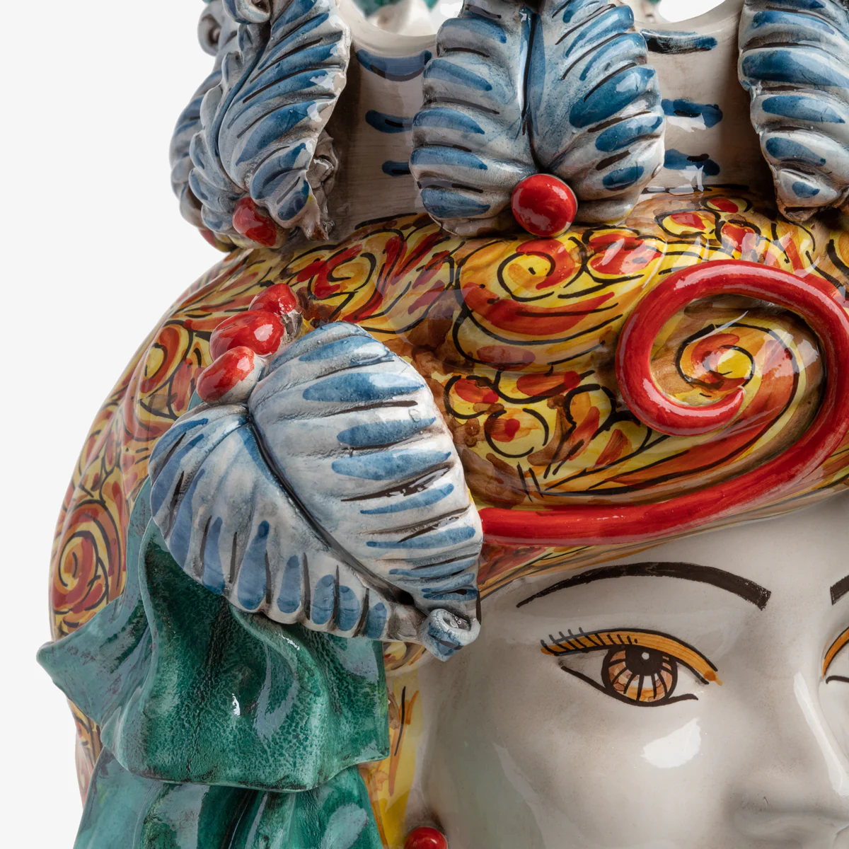 Moro Head Sicilian Lady (60cm) - Image 6