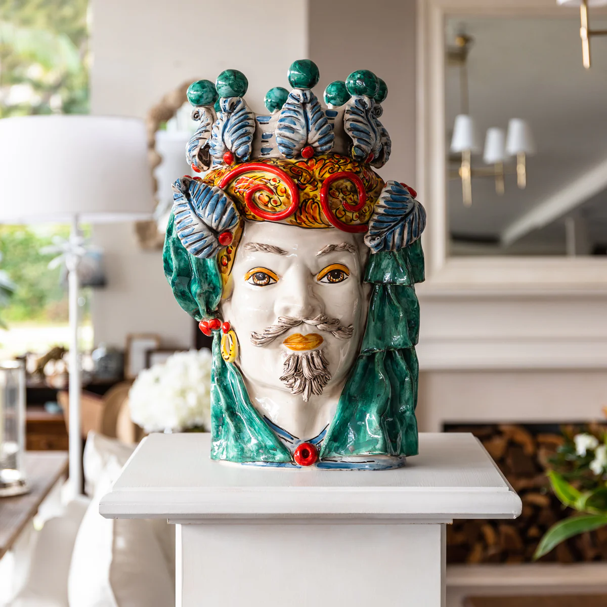 Moro Head Sicilian Man (60cm) - Image 2