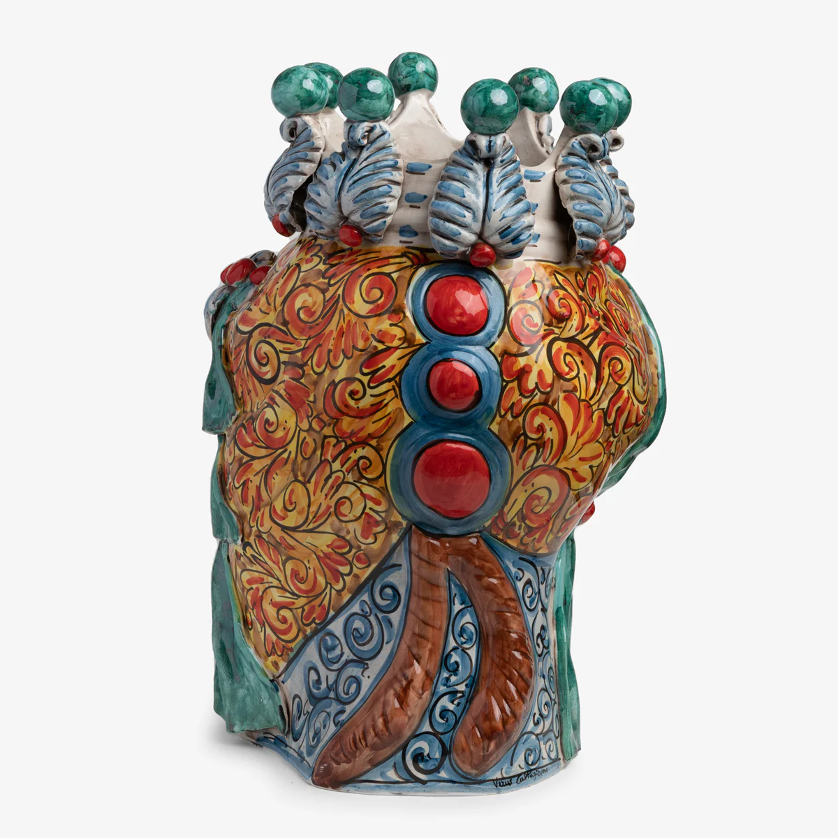 Moro Head Sicilian Man (60cm) - Image 4