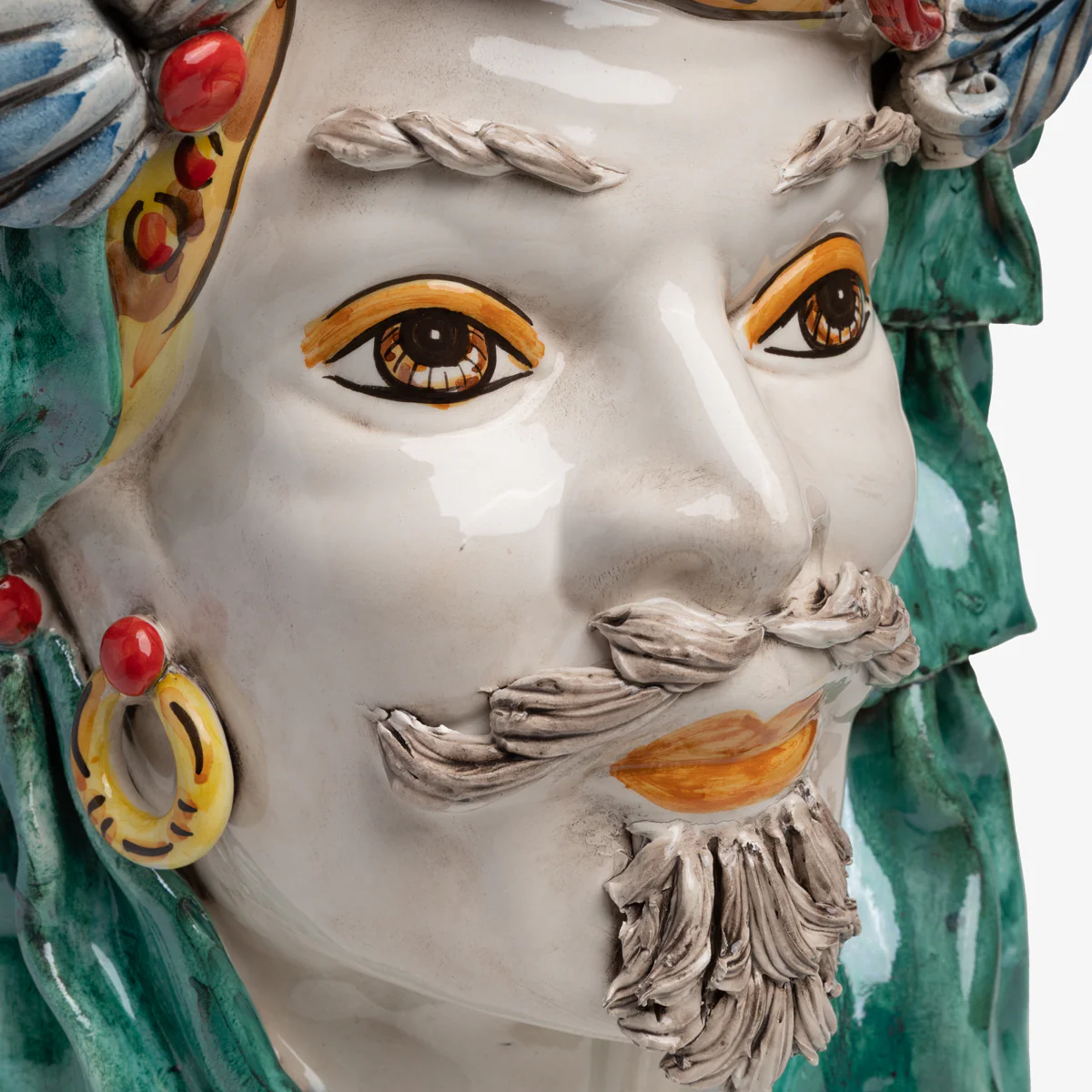 Moro Head Sicilian Man (60cm) - Image 6