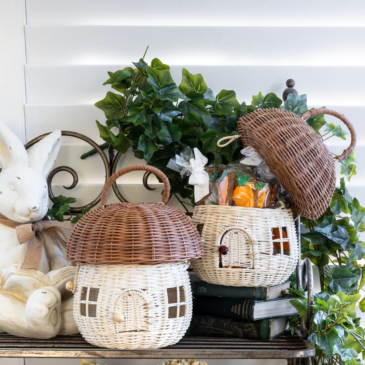 Rattan Mushroom Baskets - Image 2