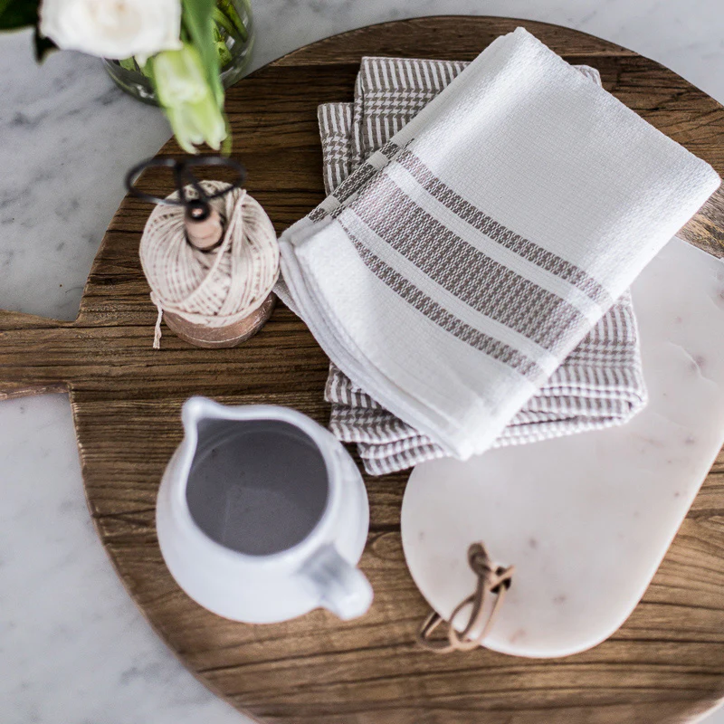 Natural Tea Towels (Set of 3) - Image 2