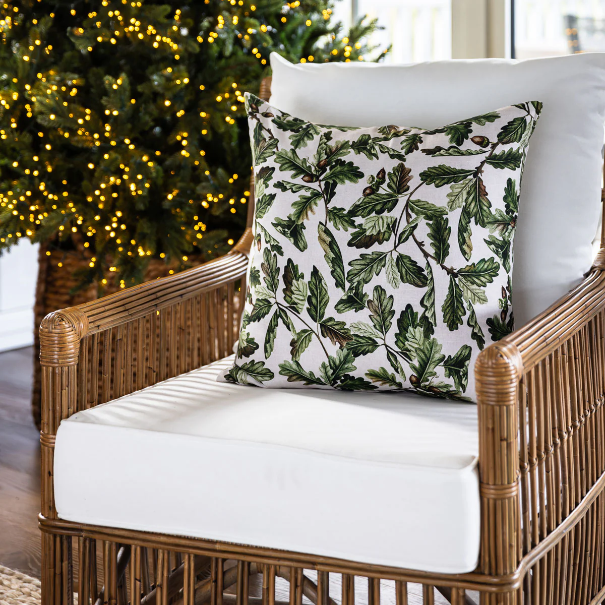 Oak Leaf Cushion Cover - Image 3