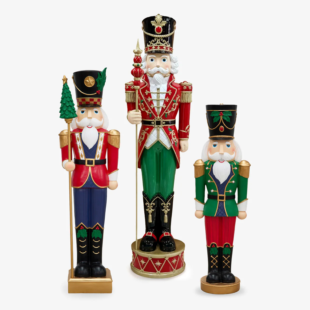 Oversized Nutcrackers With Lights (Colourful) PRE-ORDER