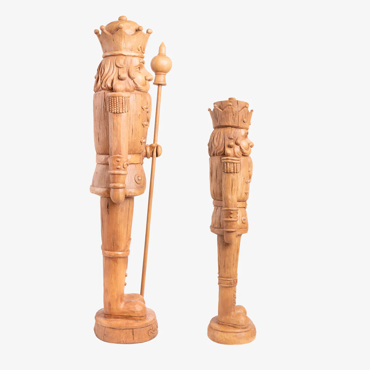 Oversized Nutcrackers With Lights (Timber Look) PRE-ORDER - Image 3