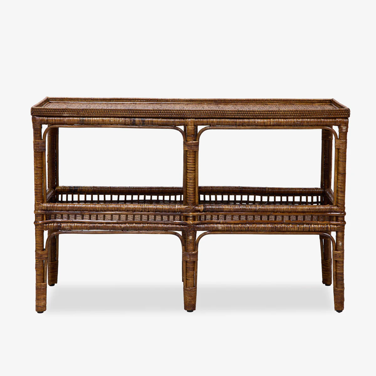 Panama Rattan Console (Brown) - Image 3