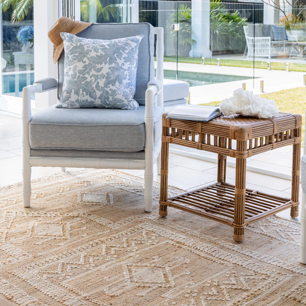 Panja Jute & Wool Rugs (Natural) - Image 2