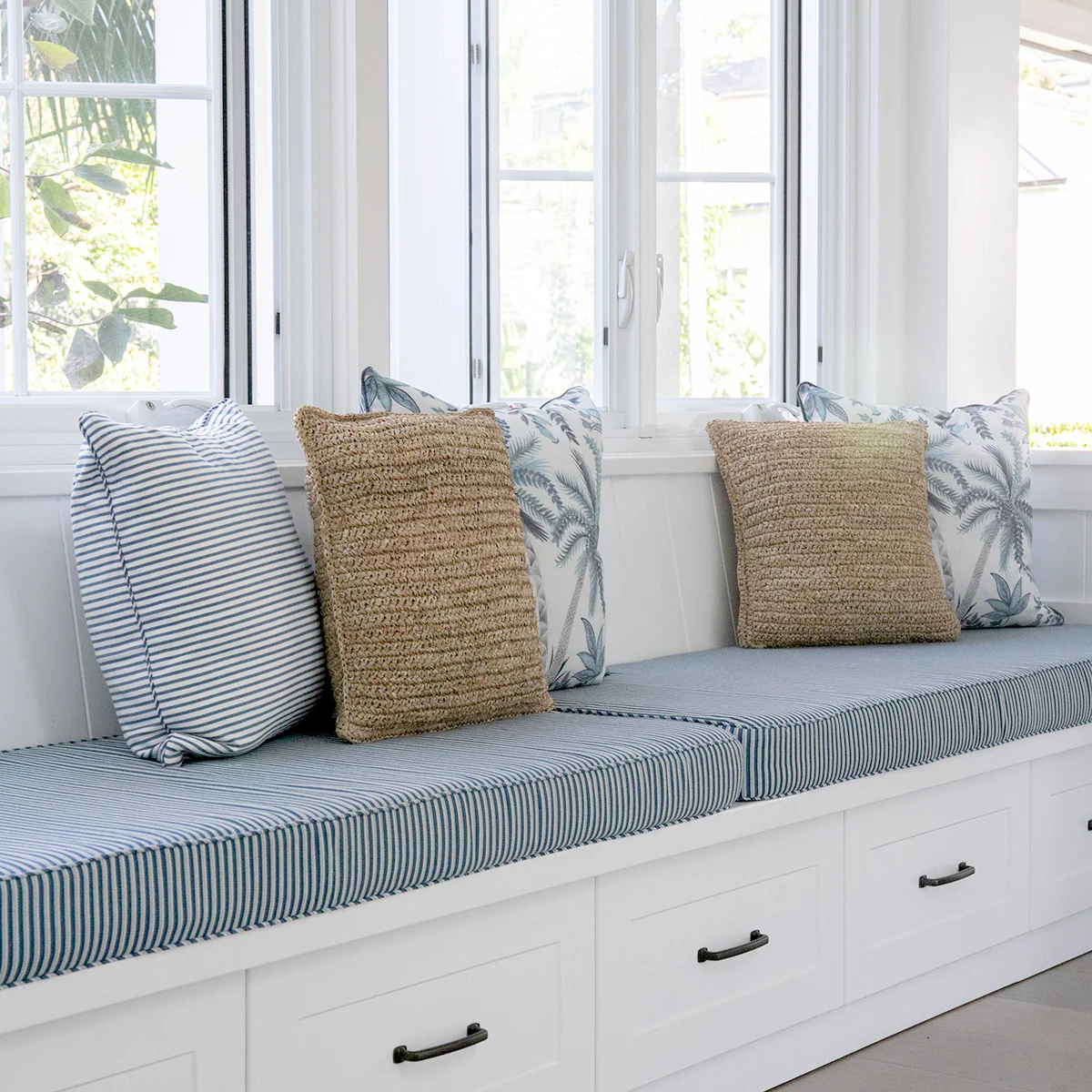 Raffia Cushion Cover - Image 3
