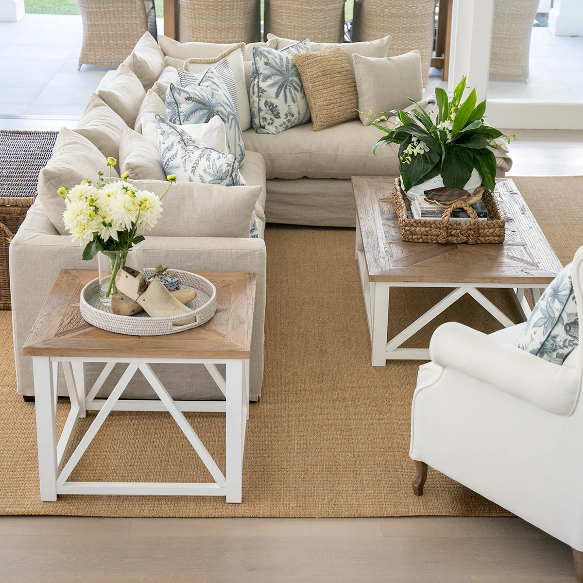 Raffia Cushion Cover - Image 4
