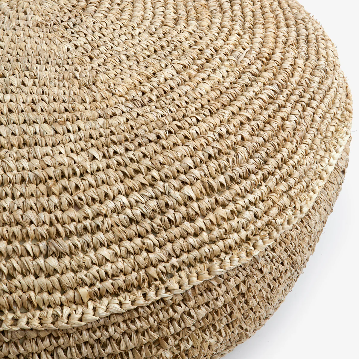 Raffia Cushion (Round) - Image 6