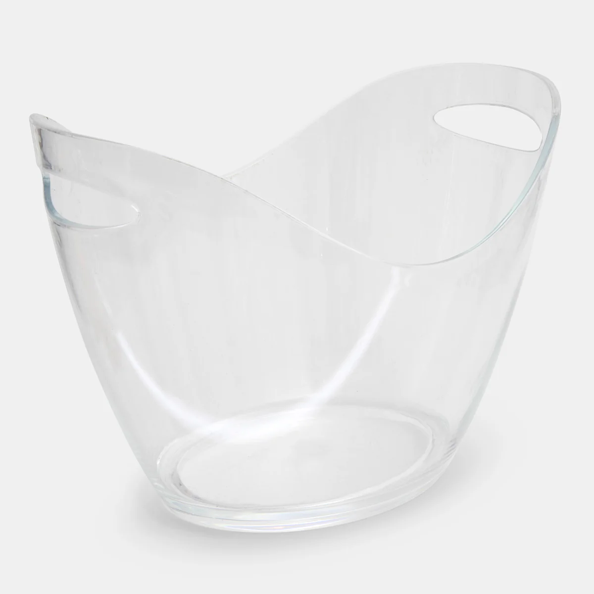 Rattan Champagne Bucket Oval (White Washed) - Image 3