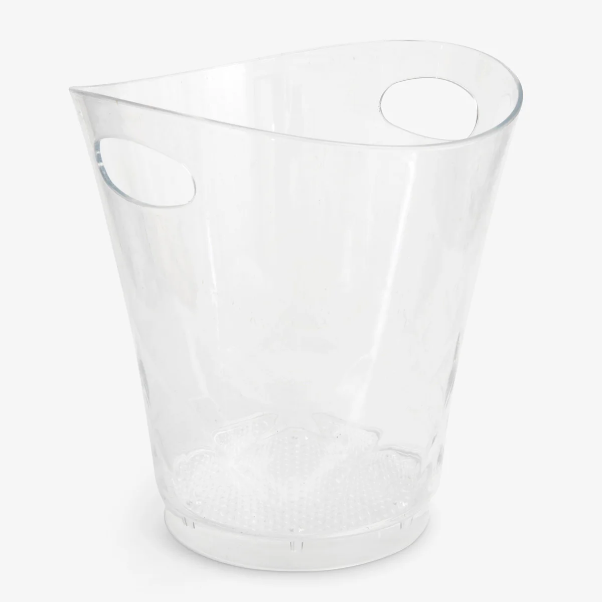 Rattan Champagne Bucket Round (White Washed) - Image 3