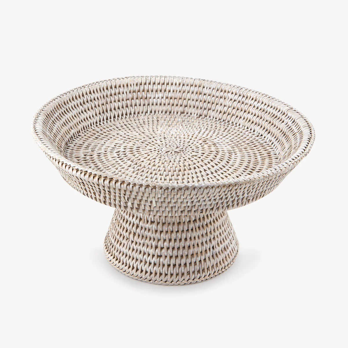 Rattan Fruit Bowls (White Washed)