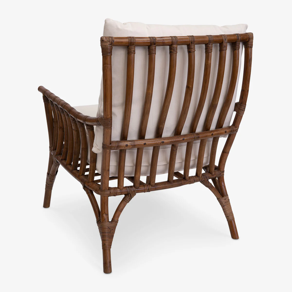 Rattan Ibiza Armchair Brown - Image 3