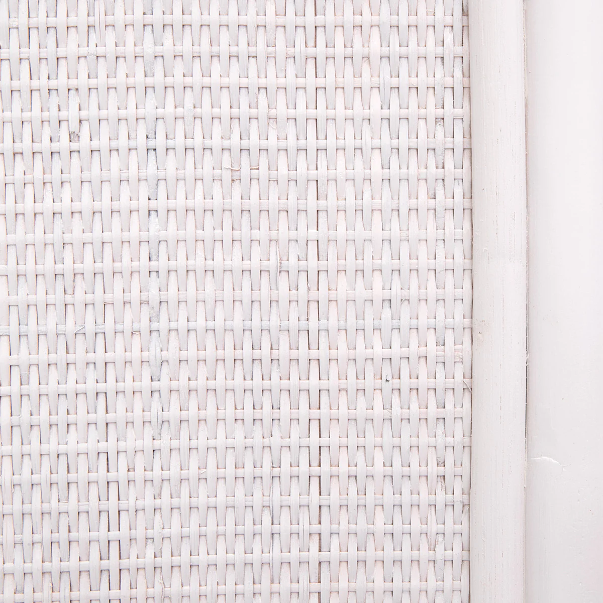 Rattan Indies Bedhead White Custom Lauren Duck Egg Blue Panels - Image 3