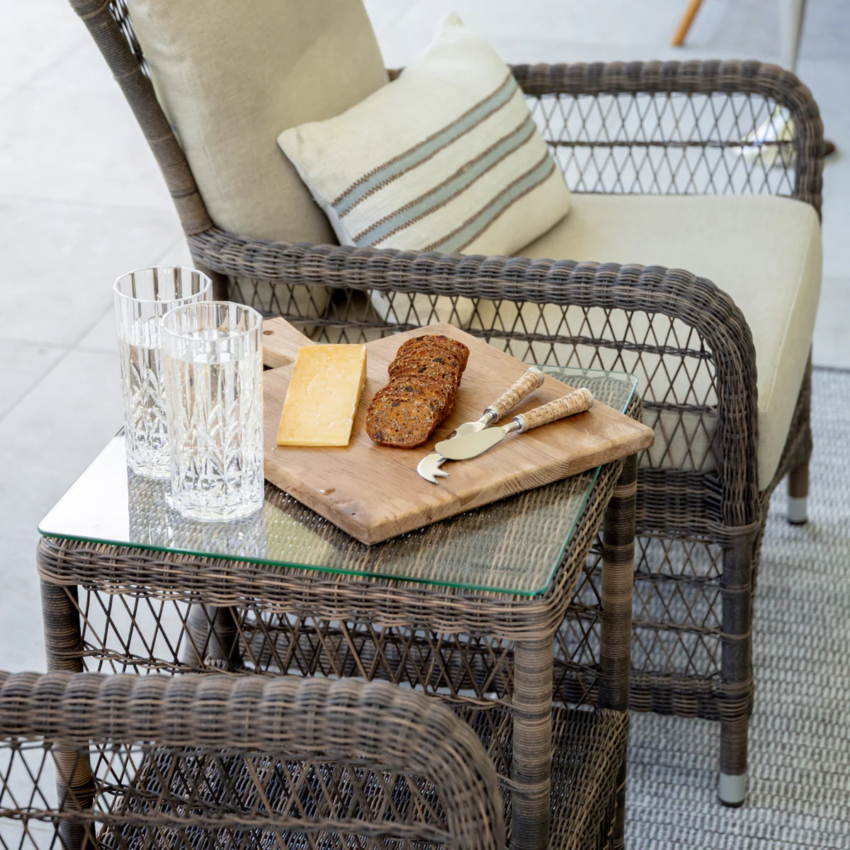 Rattan Pate & Cheese Knives - Image 2