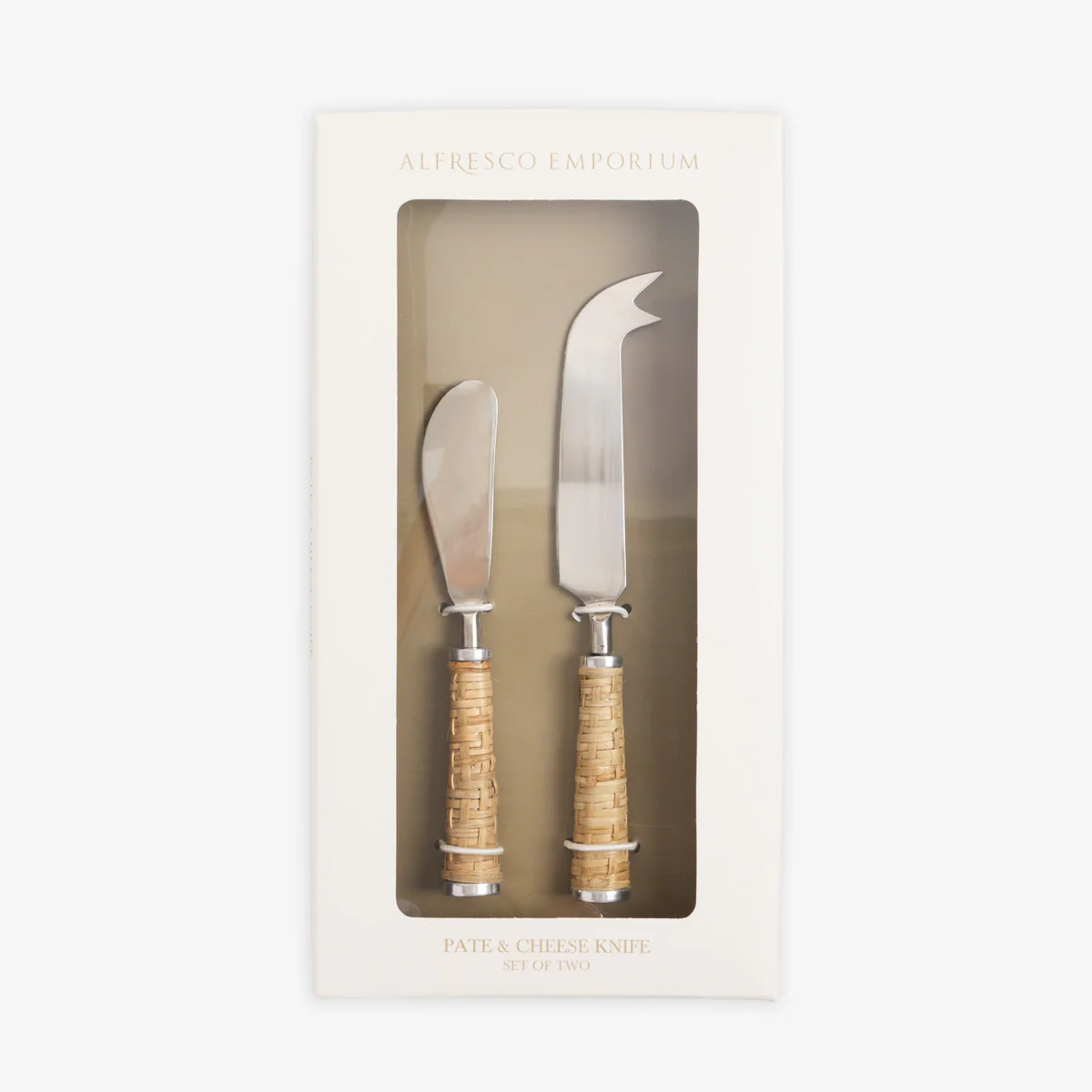 Rattan Pate & Cheese Knives - Image 3