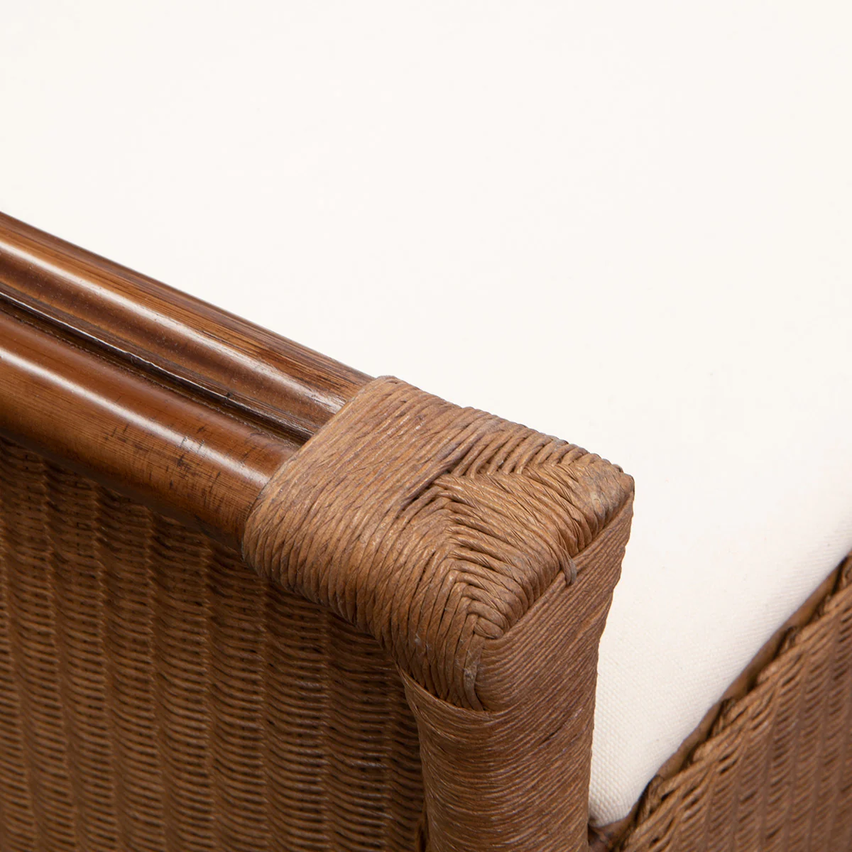 Rattan Rangoon Armchair Brown - Image 4