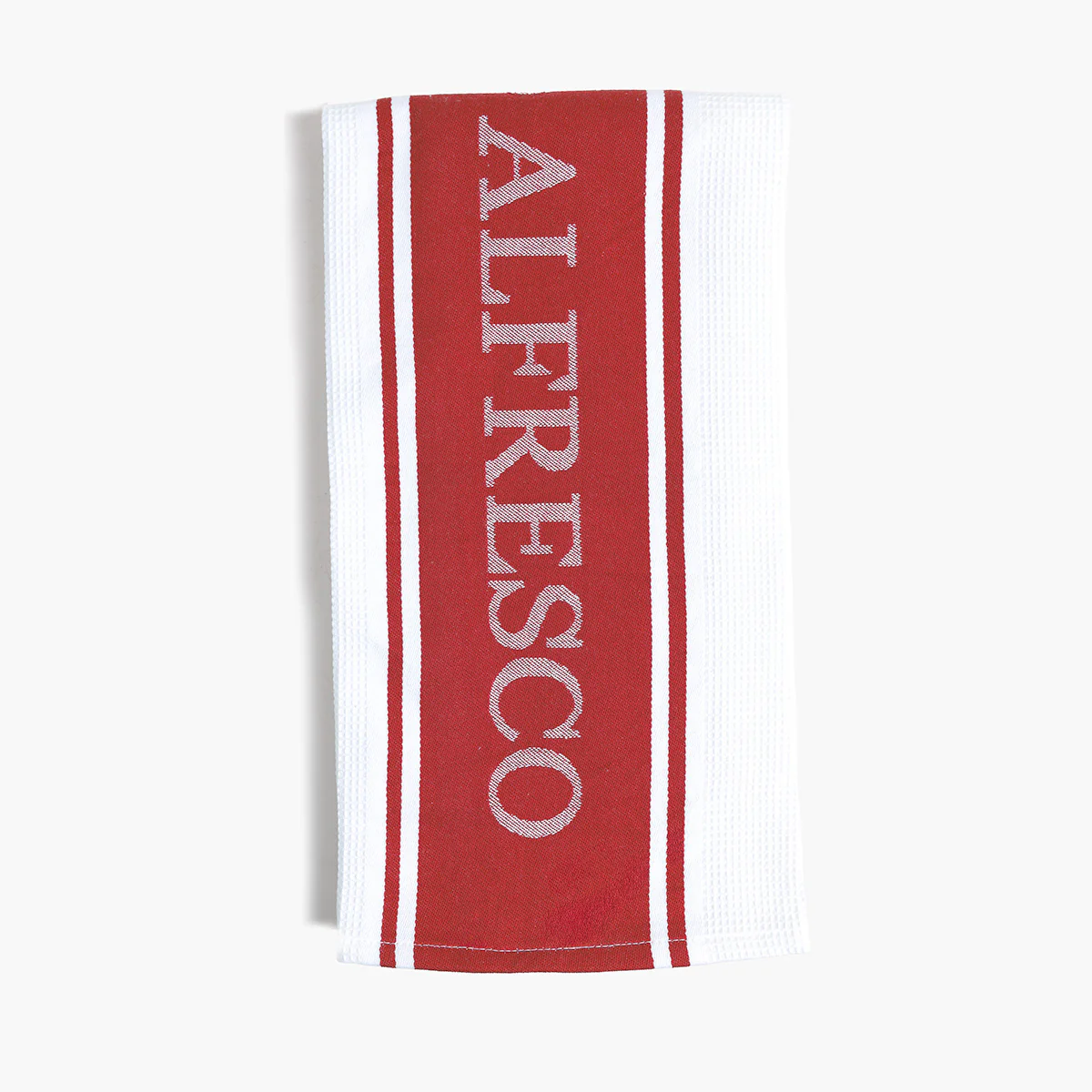 Alfresco Emporium Tea Towel Red