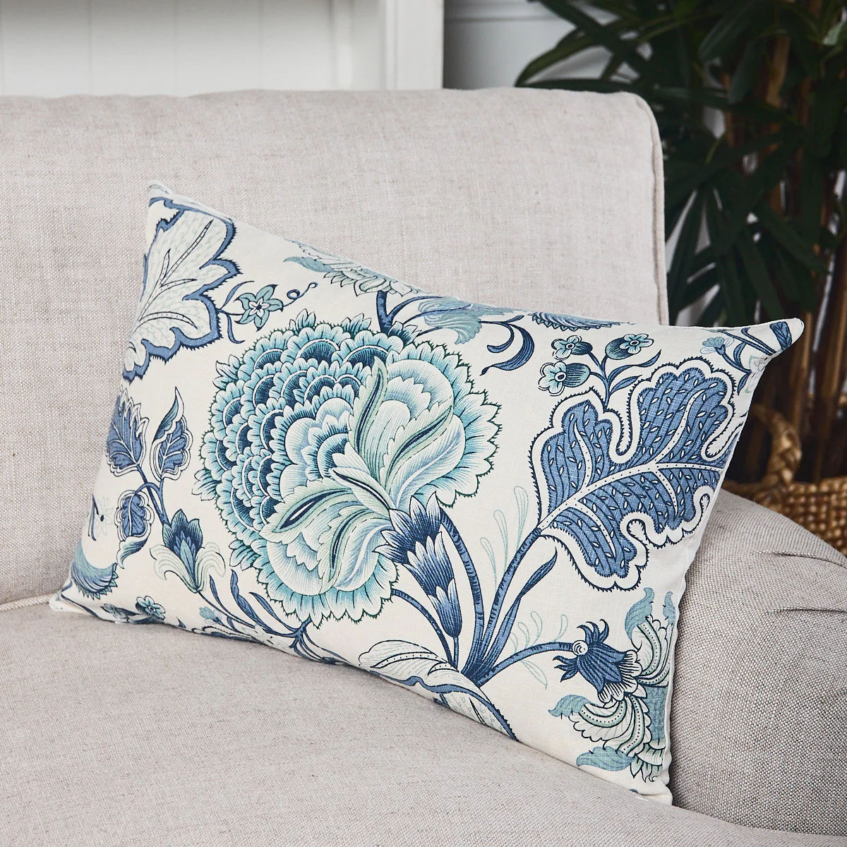 Rhapsody Rectangular Cushion Cover (Blue) - Image 3