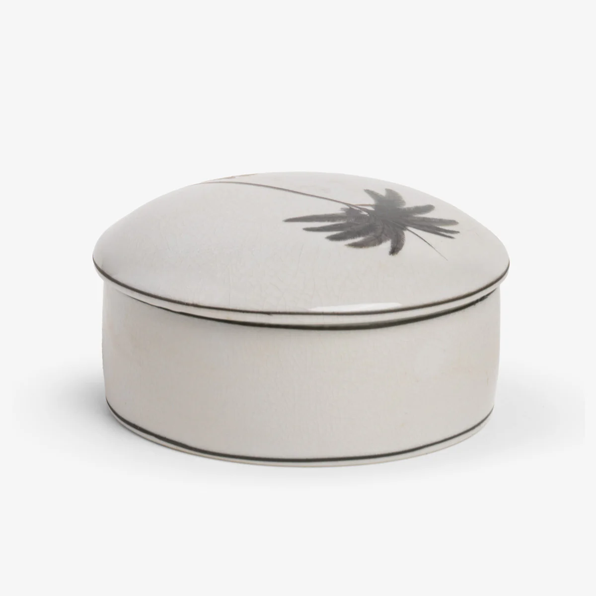Royal Palm Round Box