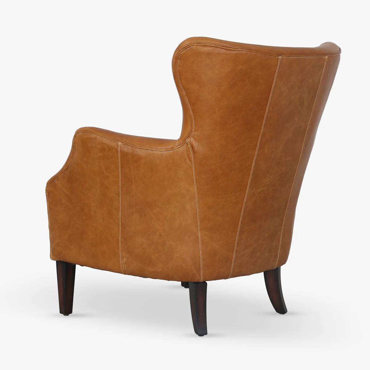 San Jose Leather Armchair (Tan) - Image 3