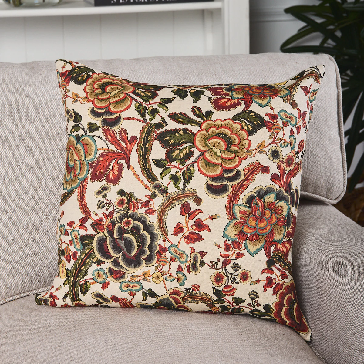 Sara Autumn Floral Cushion Cover - Image 3