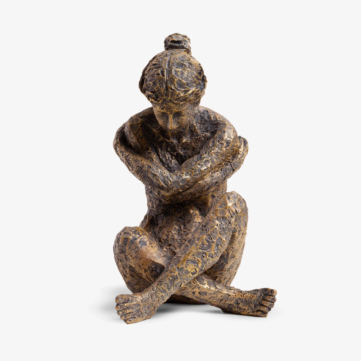Seated Bronze Lady (Holding Shoulder) - Image 3