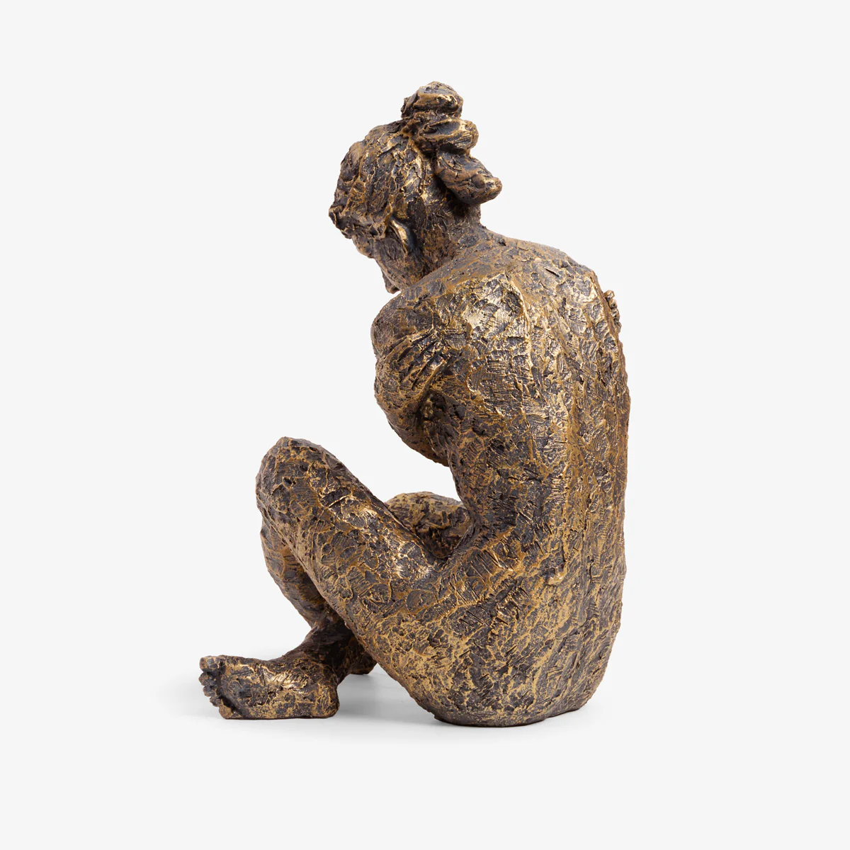 Seated Bronze Lady (Holding Shoulder) - Image 4