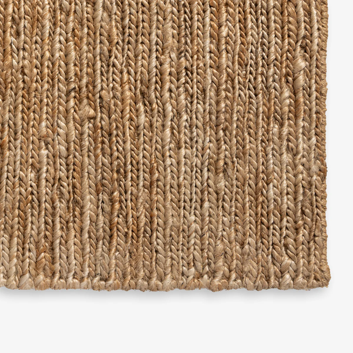 Soumar Hand Woven Jute Rugs (Sand) - Image 3