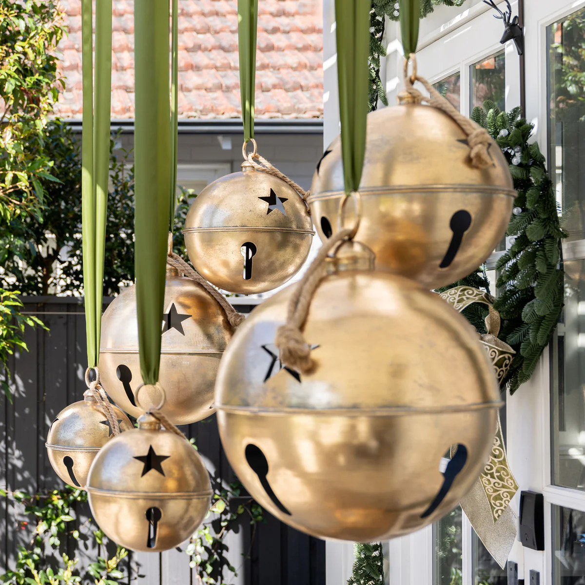 Star Bell Ornaments (Oversized, Gold) - Image 6