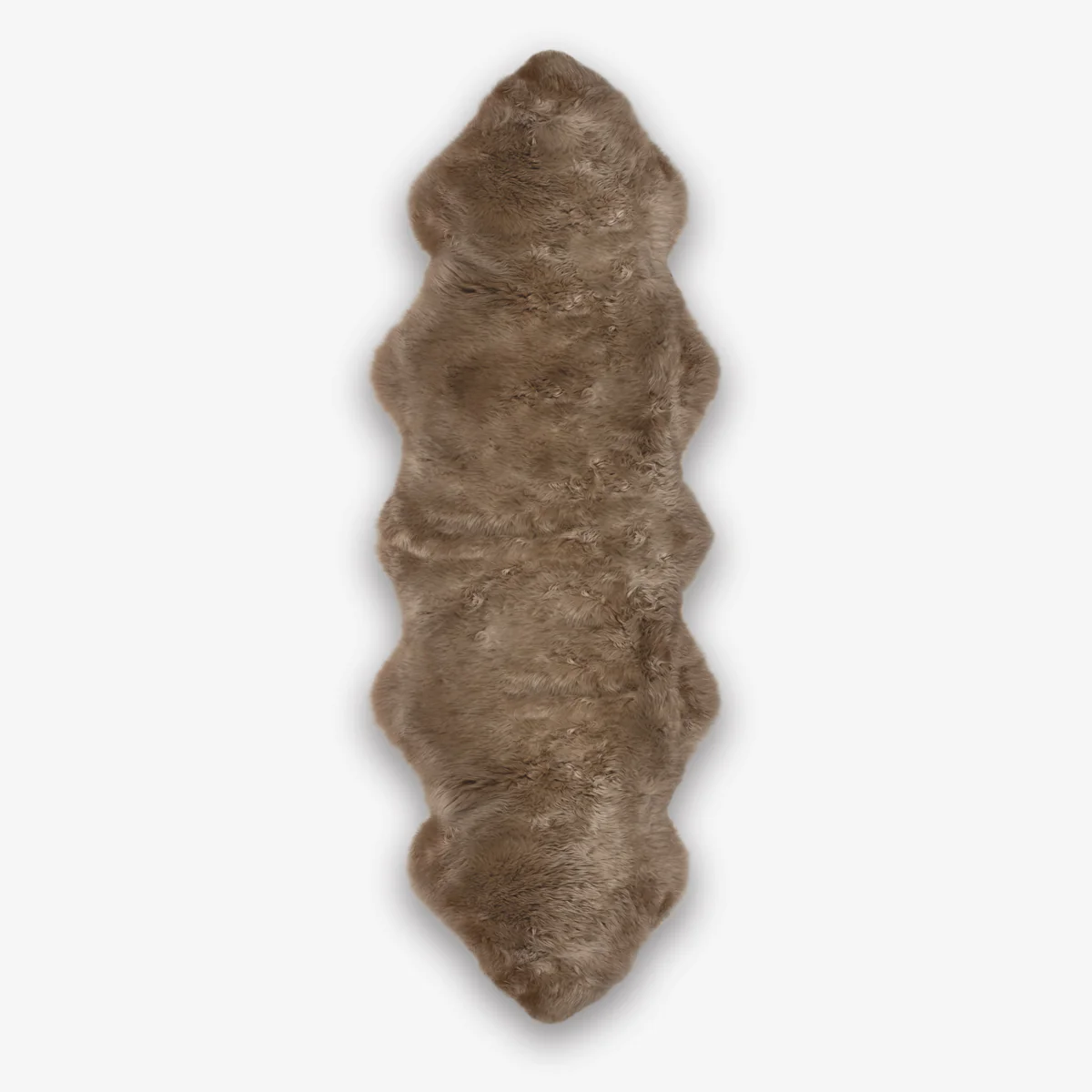 Sheepskin Double Rug (Taupe 180cm)