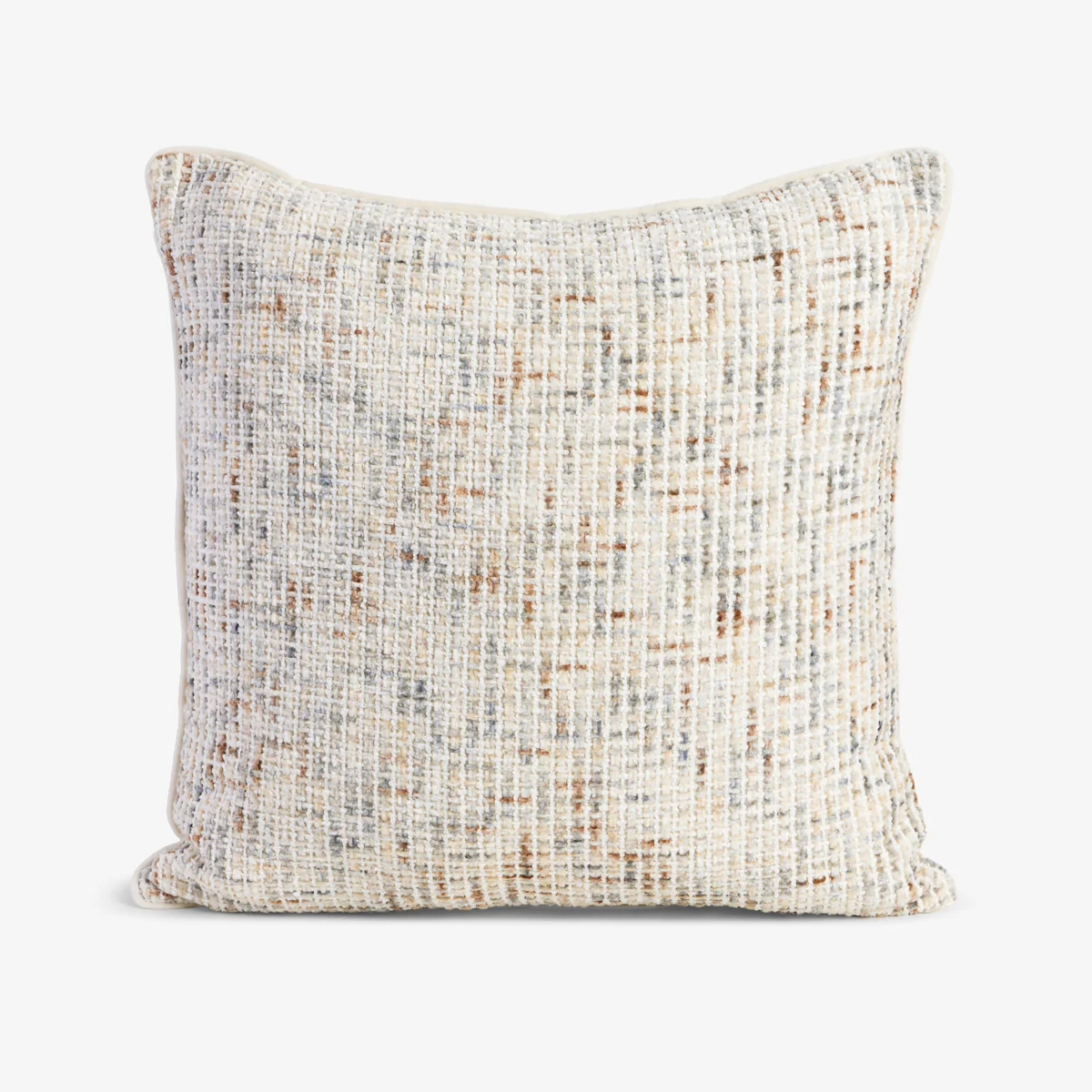 Textured Velvet Cushion Cover Beige