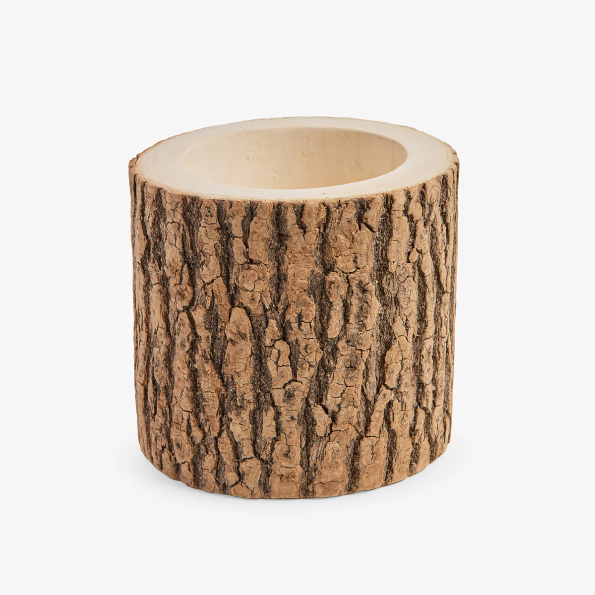 Tree Trunk Rustic Wood Planters - Image 5