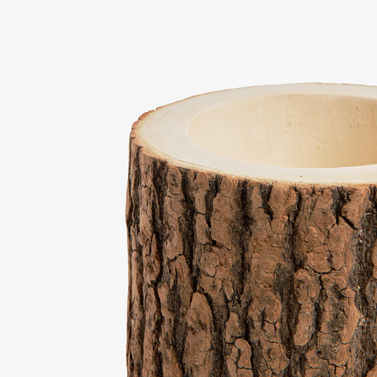 Tree Trunk Rustic Wood Planters - Image 7