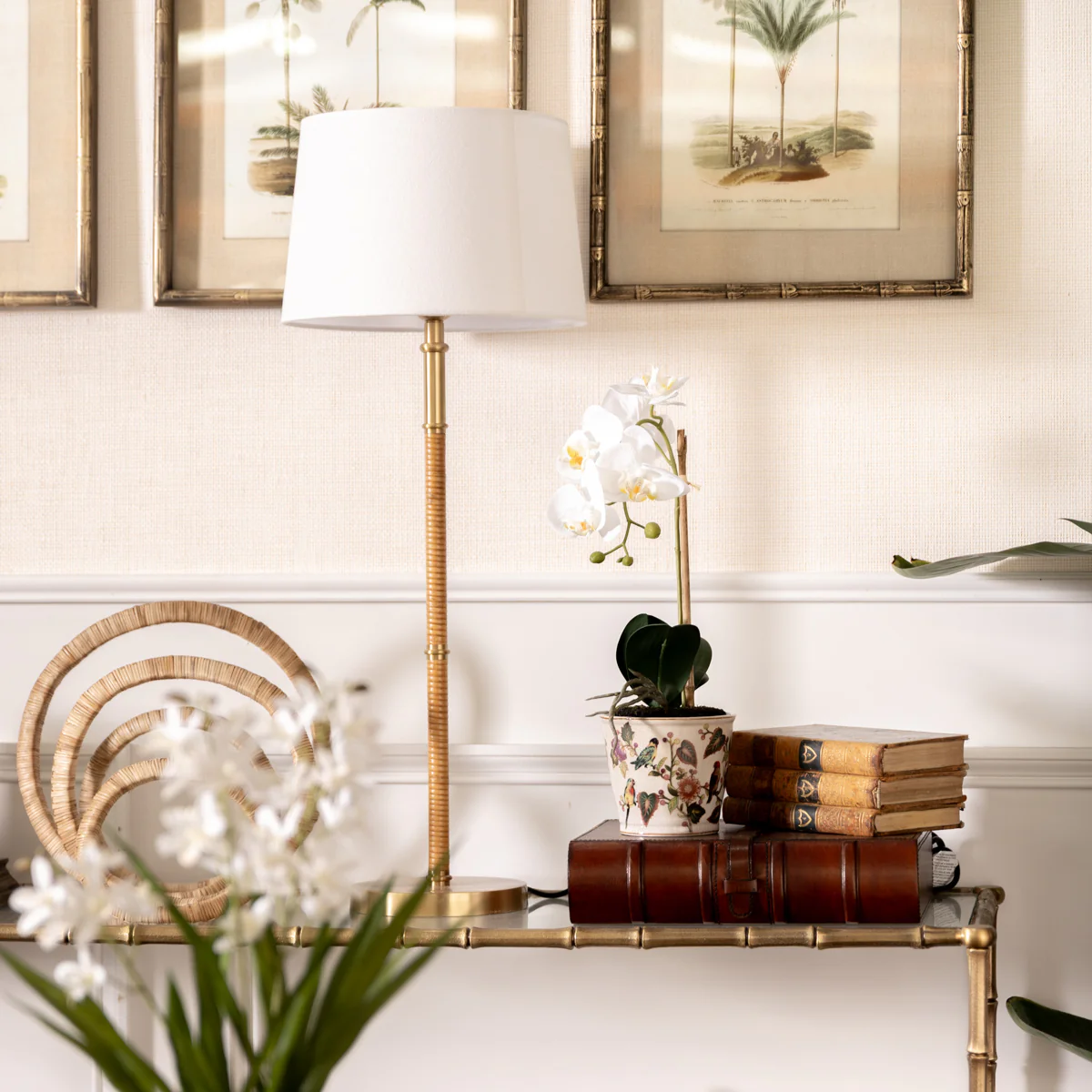Tropical Bird & Flower Planters - Image 3
