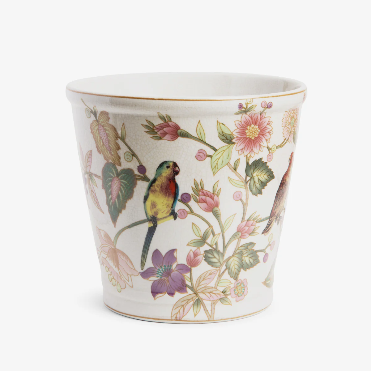 Tropical Bird & Flower Planters - Image 4