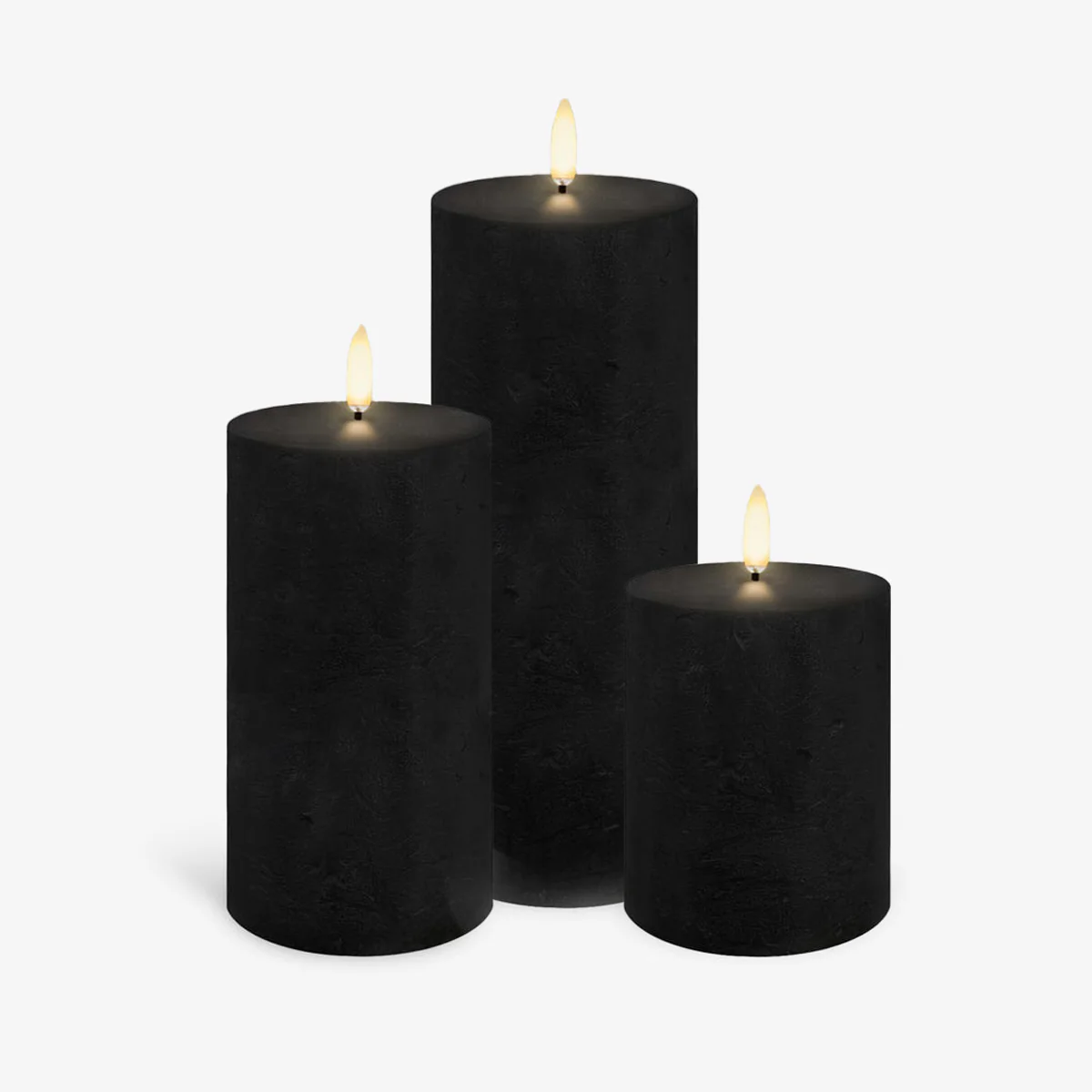 Uyuni Lighting Flameless Candles (Black)