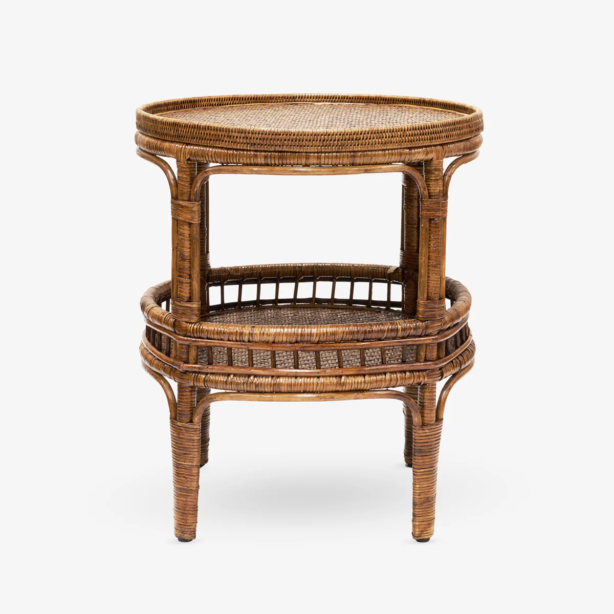 Valentina Rattan Side Table - Image 4